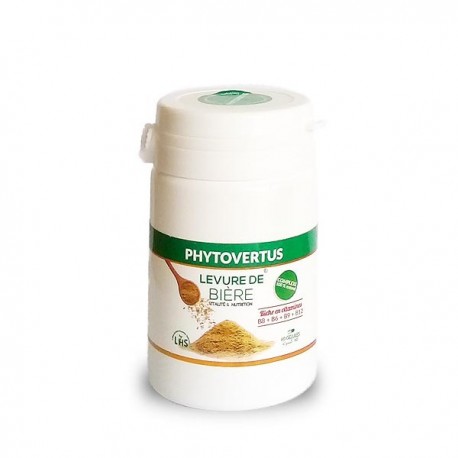 Levure de bière Phytovertus, boite de 60 gélules Levure de bière Phytovertus, boite de 60 gélules