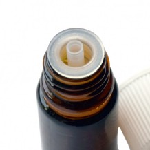 Flacon en verre brun 10ML avec goutteur