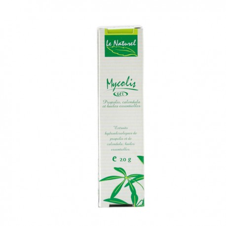 Mycolis Gel propolis, calendula, huiles essentielles - Le Naturel Mycolis Gel propolis, calendula, huiles essentielles - Le Naturel
