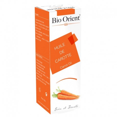 Huile Végétale de Carotte, 10ML - Bio Orient Huile Végétale de Carotte, 10ML - Bio Orient
