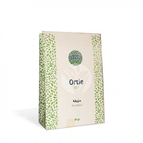Feuilles d'Ortie Séchées BIO, Paquet de 50g - Elixir Feuilles d'Ortie Séchées BIO, Paquet de 50g - Elixir