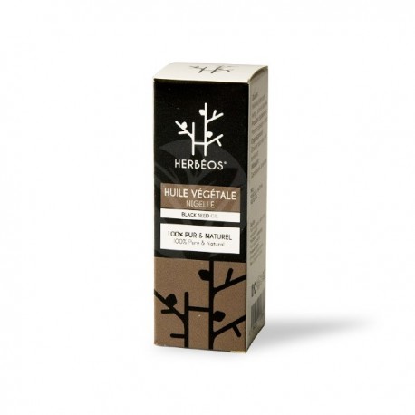 Huile Végétale de Nigelle, 35ML - Herbéos Huile Végétale de Nigelle, 35ML - Herbéos