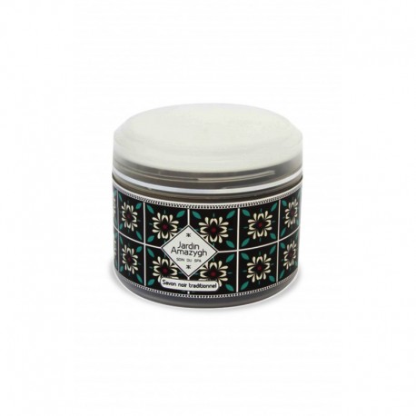Savon Noir Traditionnel, 130g - Jardin Amazygh Savon Noir Traditionnel, 130g - Jardin Amazygh
