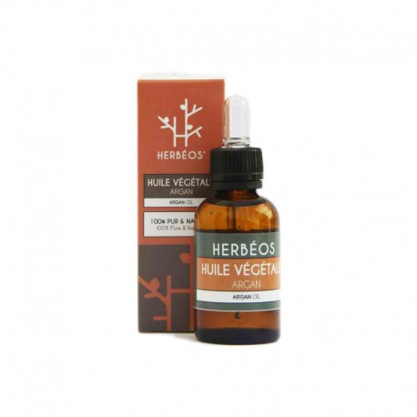 Huile Végétale d'Argan, 35ml - Herbéos Huile Végétale d'Argan, 35ml - Herbéos