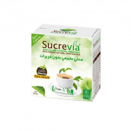Sucre Via, Boite 60 Sticks - Sucre Via Sucre Via, Boite 60 Sticks - Sucre Via