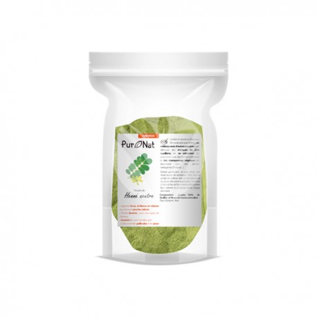 Henné Neutre en Poudre, Paquet 100g - PurNat Henné Neutre en Poudre, Paquet 100g - PurNat