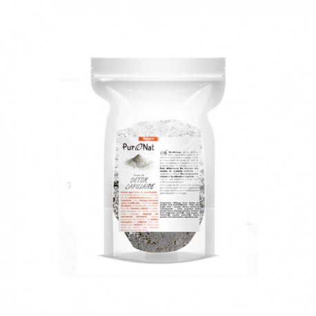 Masque Detox Capillaire en Poudre, Paquet 100g - PurNat Masque Detox Capillaire en Poudre, Paquet 100g - PurNat