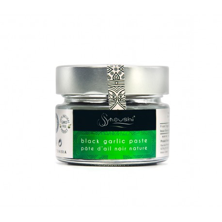 Pâte d'Ail Noir Nature, 100g - Smoushi Pâte d'Ail Noir Nature, 100g - Smoushi