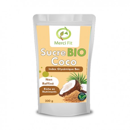 Sucre de Coco, 200g - Merci Fit Sucre de Coco, 200g - Merci Fit