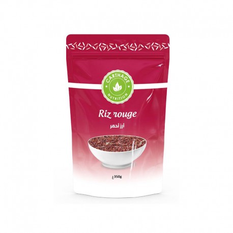 Riz Rouge, 350g - Carthage Nutrition Riz Rouge, 350g - Carthage Nutrition