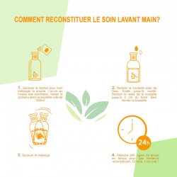 Recharge Soin Lavant Mains Adoucissant, Fleur de Coton & Huile d'Amande Douce, 40g - G.A.J Tunisie