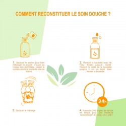 Recharge Soin de Douche Fleur de sel & Vitamine E, 40g - G.A.J Tunisie
