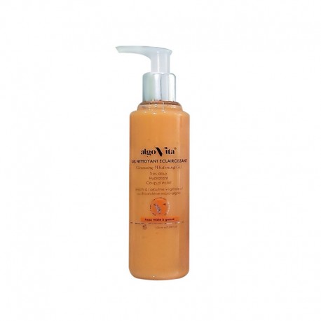 Gel Nettoyant & Eclaircissant, 100ml - AlgoVita