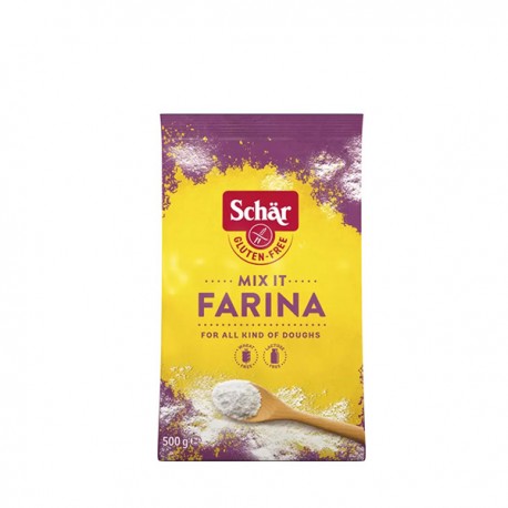 Farine Mix IT Universel Sans Gluten, Paquet 1Kg - Schär Farine Mix IT Universel Sans Gluten, Paquet 1Kg - Schär