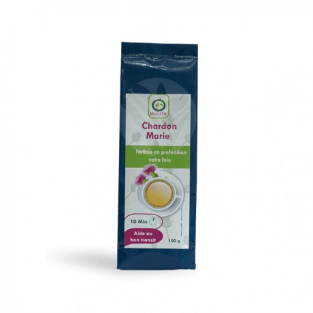 Poudre de Chardon Marie, Paquet 100g - Merci Fit Poudre de Chardon Marie, Paquet 100g - Merci Fit