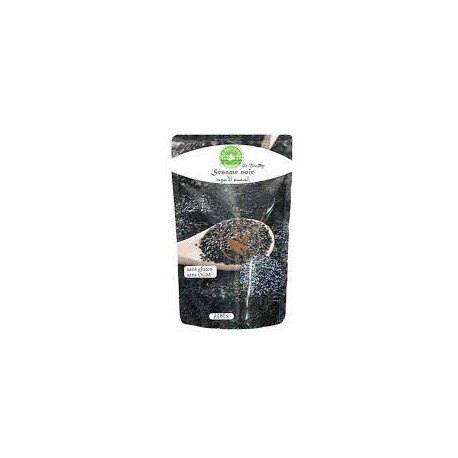 Sésame Noir, Paquet de 180g - Carthage Nutrition Sésame Noir, Paquet de 180g - Carthage Nutrition