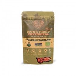 Édulcorant Brun Fruit de Moine Biologique, 200g - Health Me