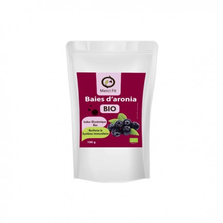 Baies d'aronia bio Merci Fit Baies d'aronia bio Merci Fit
