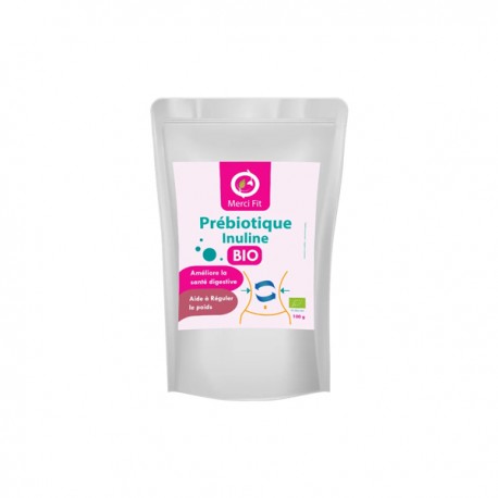 Prébiotique inuline, paquet de 100g - Merci Fit Prébiotique inuline, paquet de 100g - Merci Fit