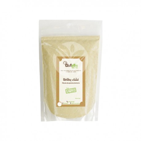 Fécule de Pomme de Terre, Paquet 200g - Glutella Fécule de Pomme de Terre, Paquet 200g - Glutella
