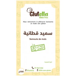 Semoule de Maïs Sans Gluletn, Paquet de 500g - Glutella