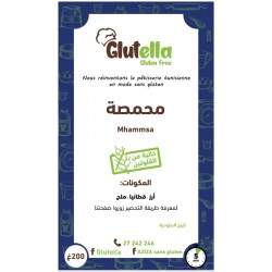 Mhammsa Sans Gluletn, Paquet de 200g - Glutella