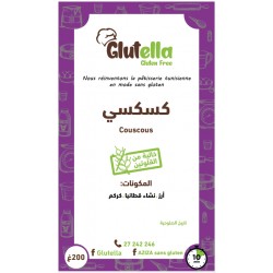 Couscous Sans Gluten, Pquet de 200g - Glutella