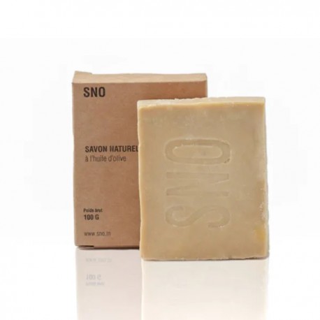 Savon Artisanal à l'Huile d'Olive, 100G - SNO Savon Artisanal à l'Huile d'Olive, 100G - SNO