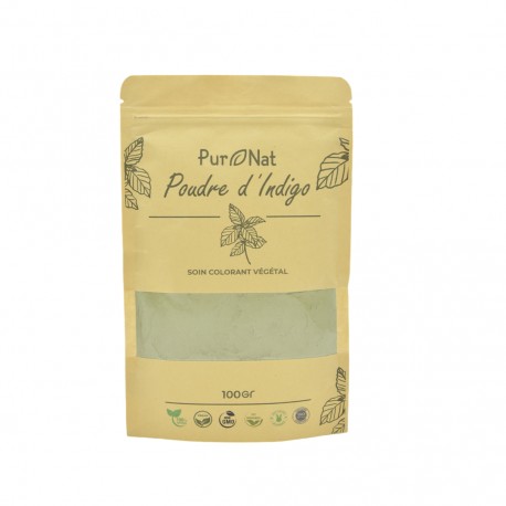 Poudre Indigo, 100g - Pur Nat Poudre Indigo, 100g - Pur Nat