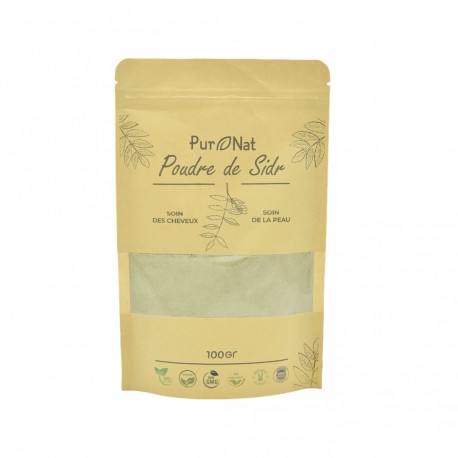 Jujubier (Sidr) en Poudre, Paquet 100g - PurNat Jujubier (Sidr) en Poudre, Paquet 100g - PurNat