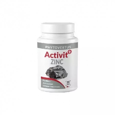 Phytovertus Activit+ Zinc - 60gélules Phytovertus Activit+ Zinc - 60gélules