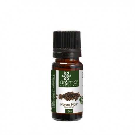 Huile Essentielle de Poivre Noir, 10ml - Aroma Végétal