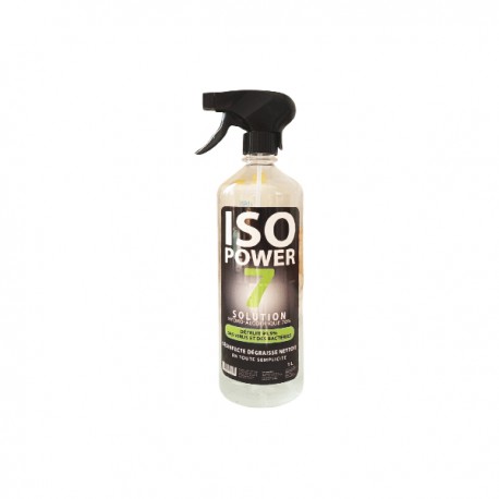 ISOPOWER 7 - Solution Antibactérienne, 1L - Manipura ISOPOWER 7 - Solution Antibactérienne, 1L - Manipura