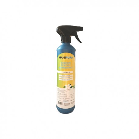 Spray Parfum d'Ambiance & Textile Fraîcheur Jasmin, 500ML - Manipura Spray Parfum d'Ambiance & Textile Fraîcheur Jasmin, 500ML - Manipura