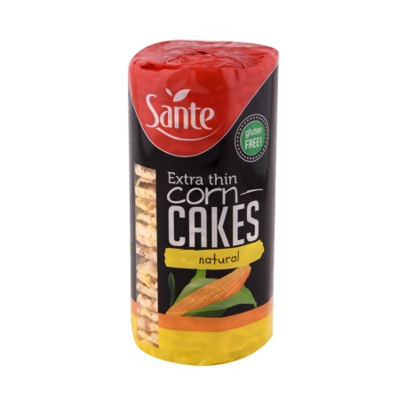 Extra thin Corn CAKES natural Riz Sans Gluten 120g- Sante Extra thin Corn CAKES natural Riz Sans Gluten 120g- Sante