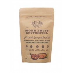 Édulcorant Brun Fruit de Moine Biologique, 200g - Health Me
