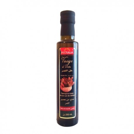 Vinaigre de dattes, 250ML - Nutralia