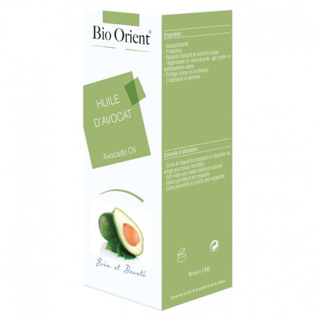 Huile Végétale d'Avocat, 10ml- Bio Orient Huile Végétale d'Avocat, 10ml- Bio Orient